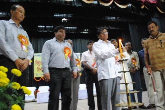 Tripura Power Minister overlooks Palatana OTPC plant, blames Centre for power shortage Tripura Power Minister overlooks Palatana OTPC plant, blames Centre for power shortage